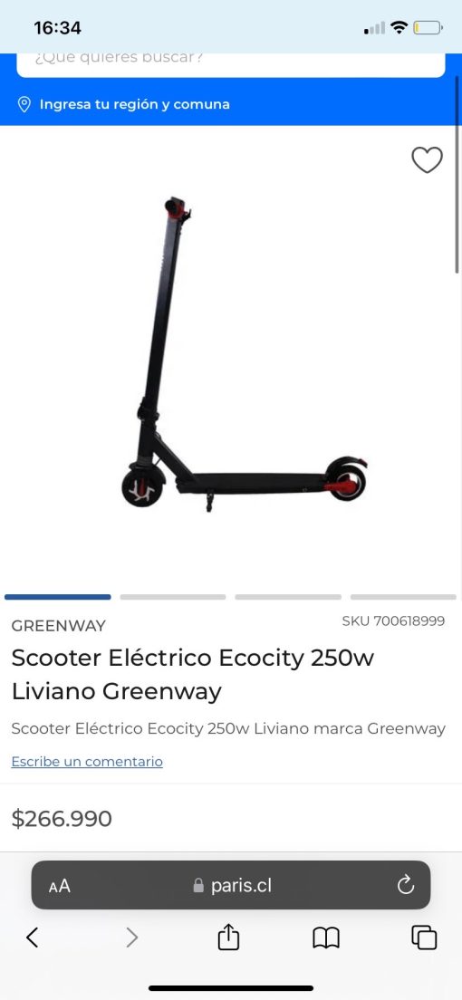 Scooter Eléctrico