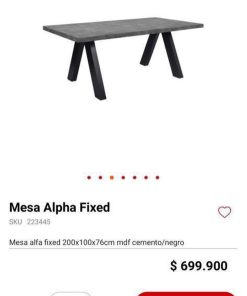 Mesa Comedor Sur Diseño 