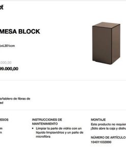 Mesa block