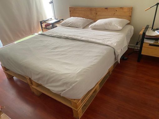 Base Cama con respaldo