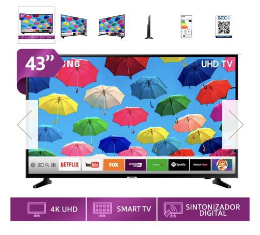 Smart Tv 43’