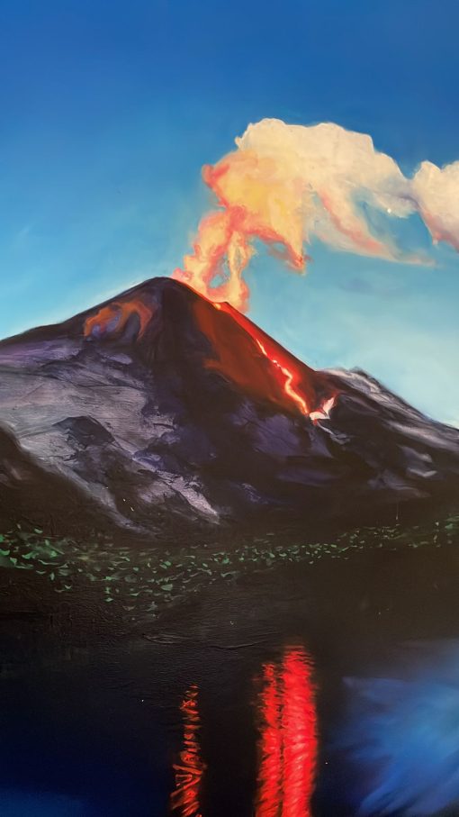 Cuadro volcán