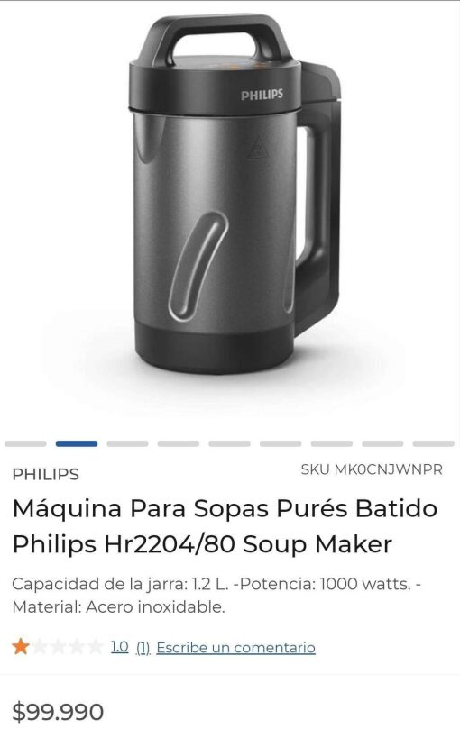 Máquina Sopas