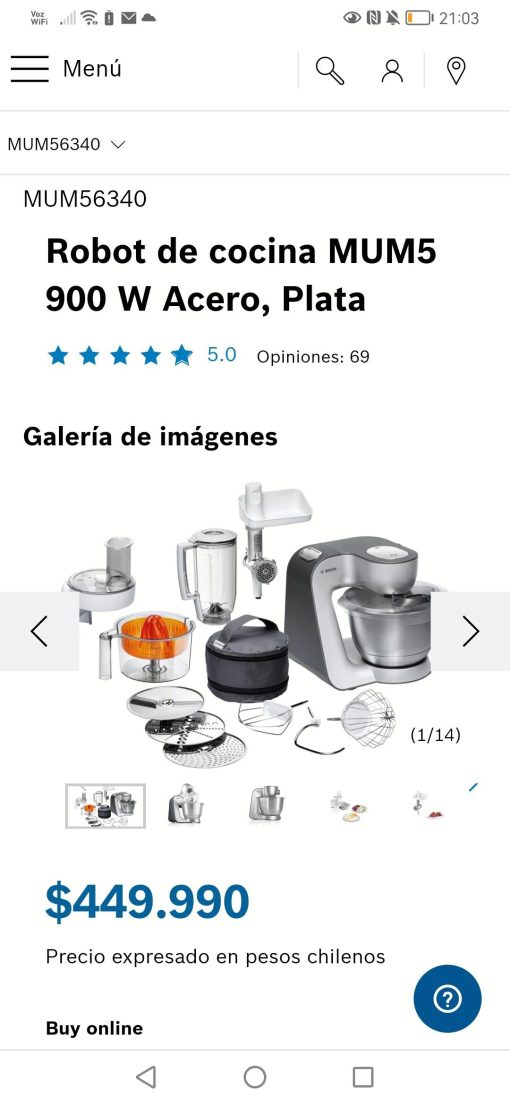 Robot de Cocina